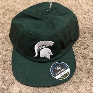 MSU Dark Green Infant Cap with Spartan Emblem
